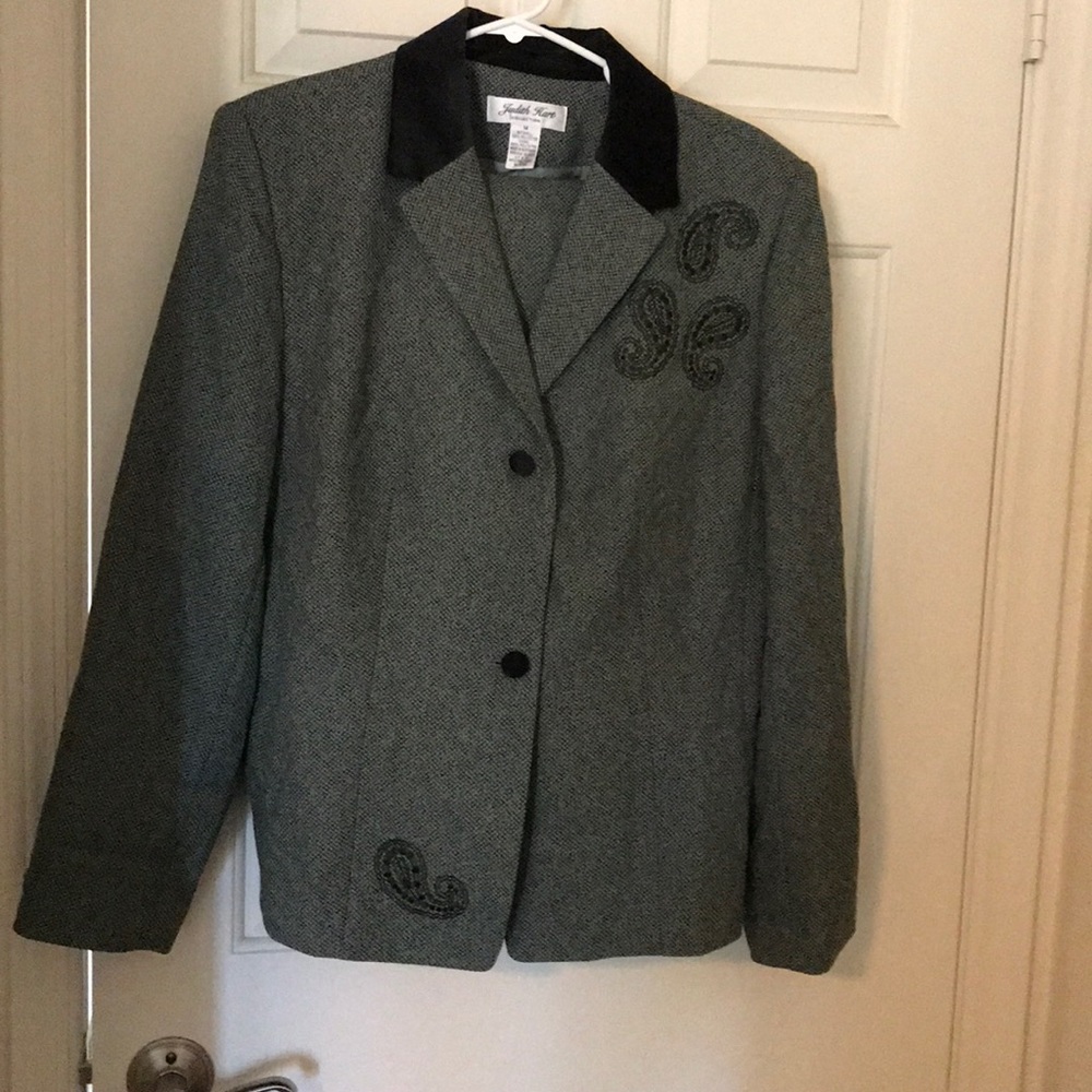 2xHP 🎉Vintage Judith Hart two piece pant suit